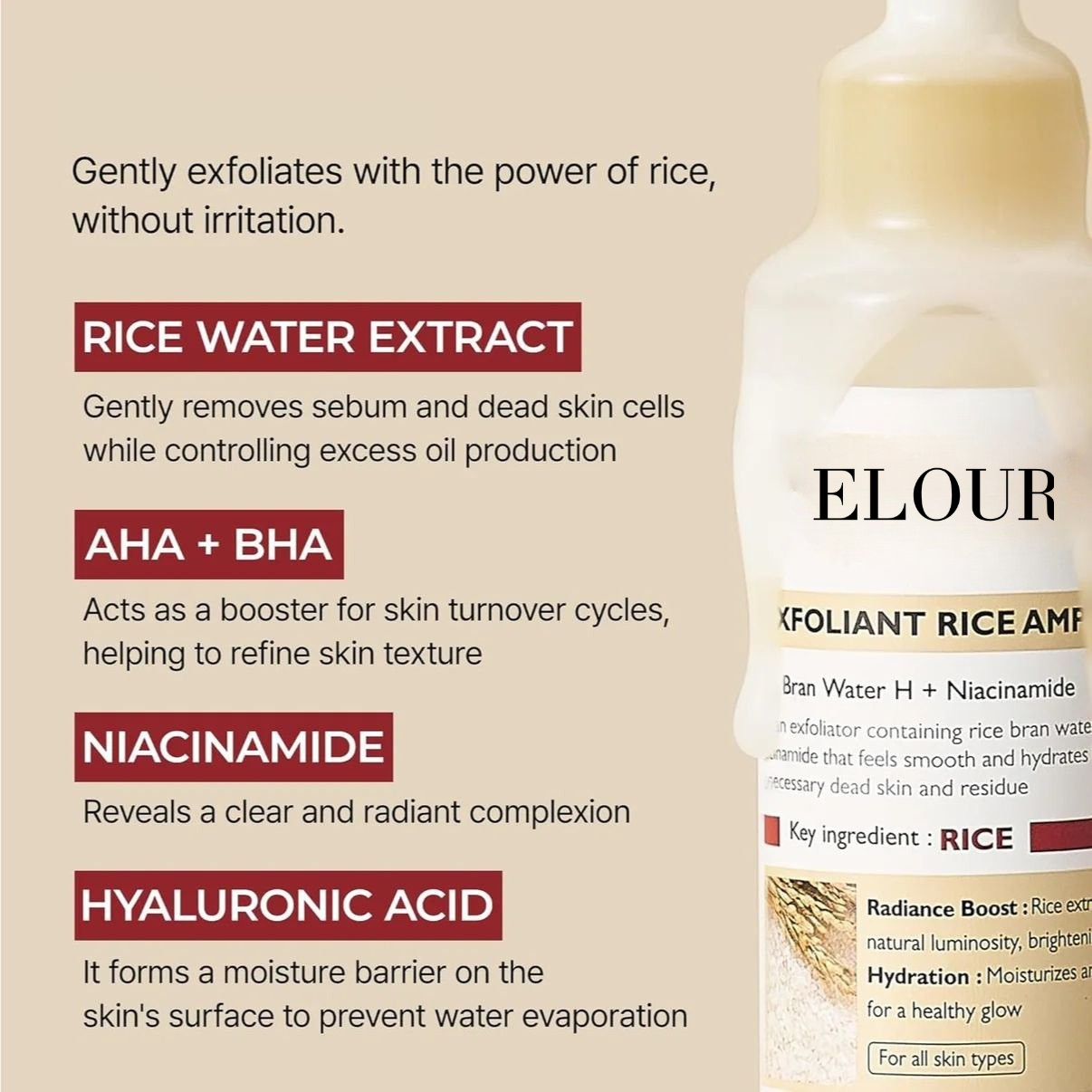 Eloura Rice Peel Serum Ampoule™