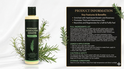 Organic Rosemary Hair Growth Shampoo